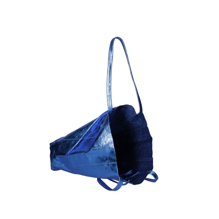 Gave Lux Shopper Tasche mit Leder Kordelzugverschluss  