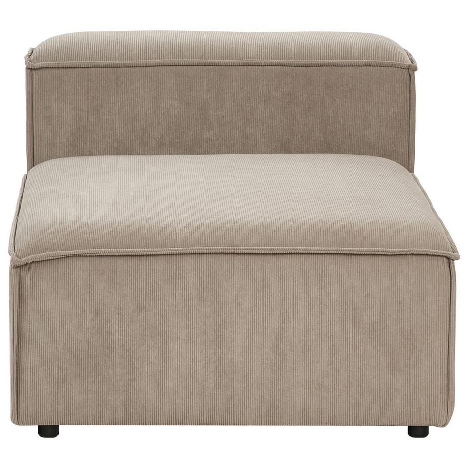 Beliani Module fauteuil en Velours côtelé Scandinave ARDAL  