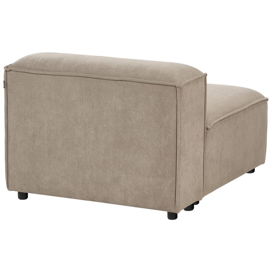 Beliani Module fauteuil en Velours côtelé Scandinave ARDAL  