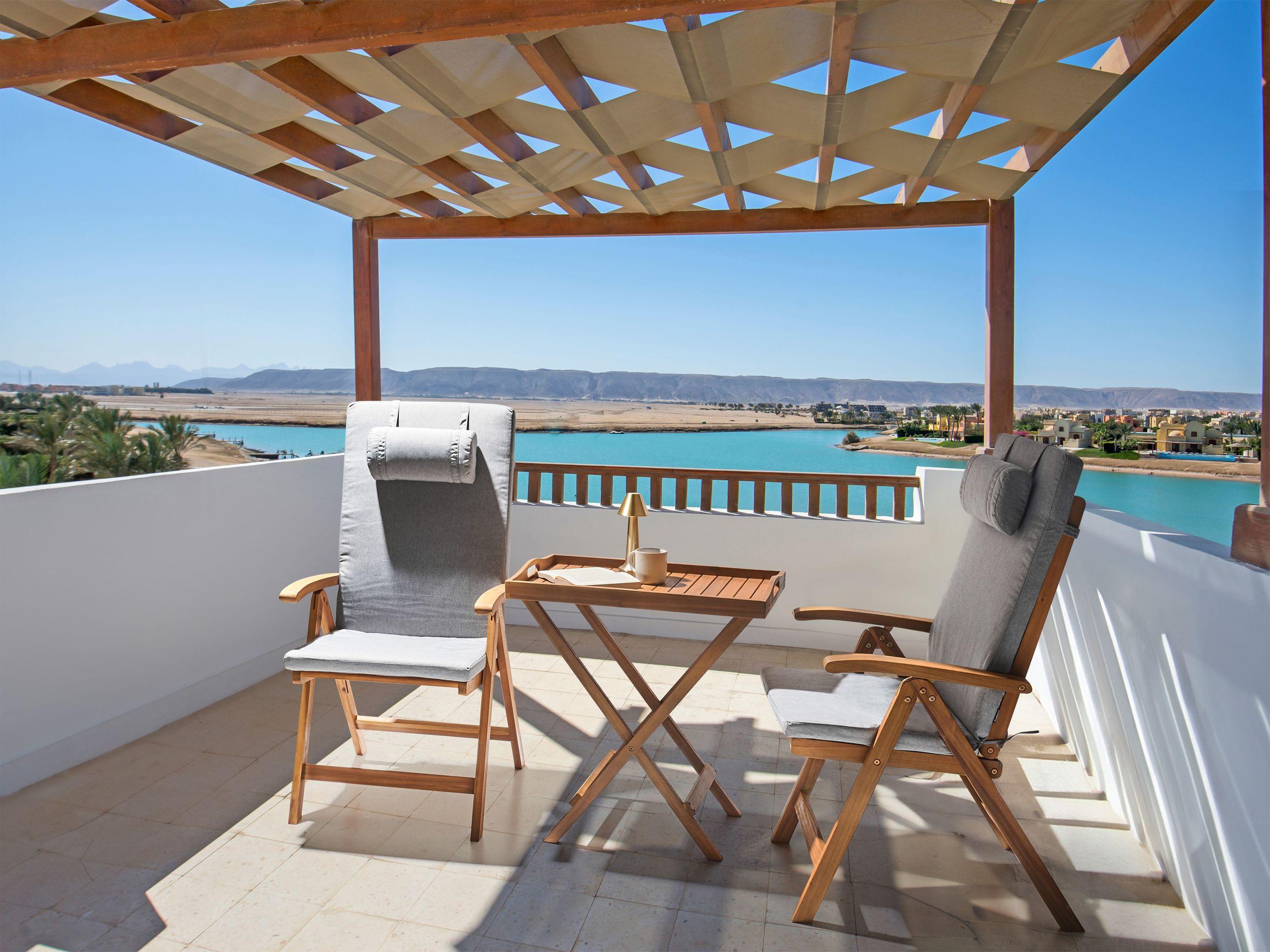 Beliani Set di 2 cuscini Schiena/Seduta en Poliestere Moderno JAVA/AMANTEA PREMIUM  