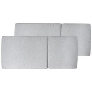 Beliani Set di 2 cuscini Schiena/Seduta en Poliestere Moderno JAVA/AMANTEA PREMIUM  