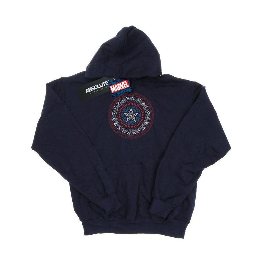 MARVEL Captain America Mandala Sweat à capuche  