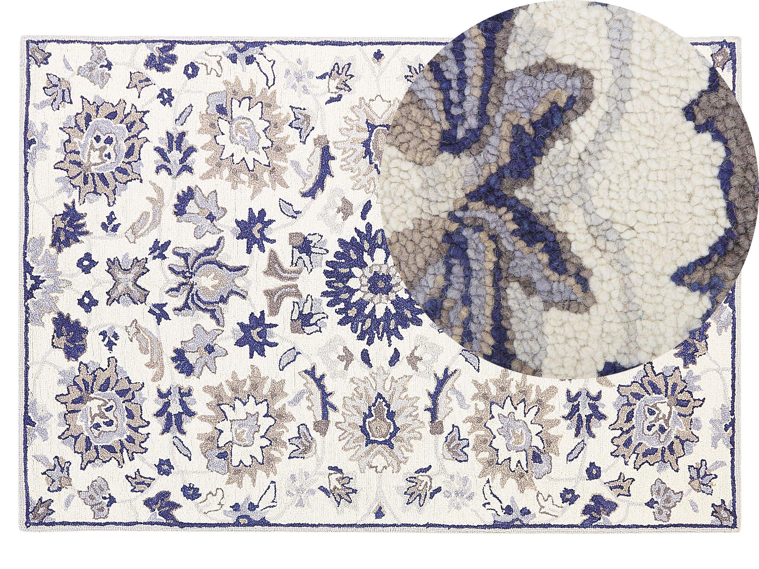 Beliani Tapis en Laine Traditionnel KUMRU  