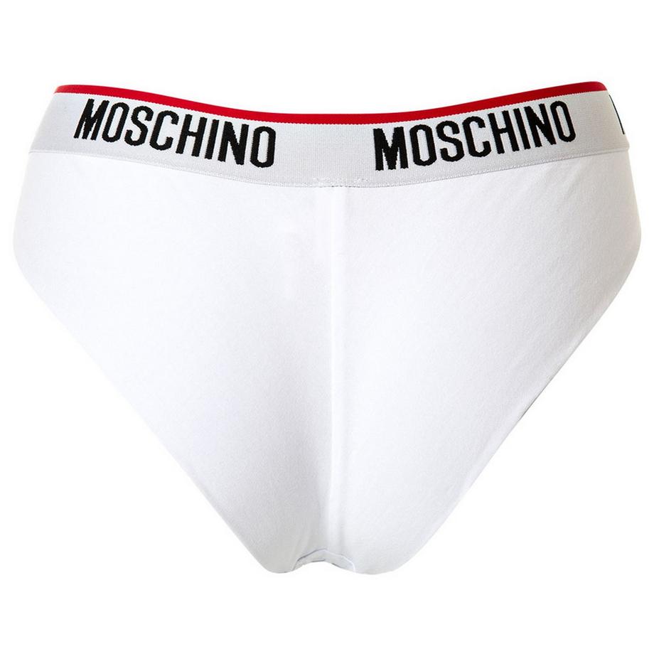 Moschino Underwear Slip brasiliano con fascia logo  