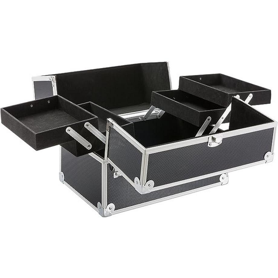 Arebos  Kosmetikkoffer | Schminkkoffer | Beauty organizer | Nagellack-Koffer 