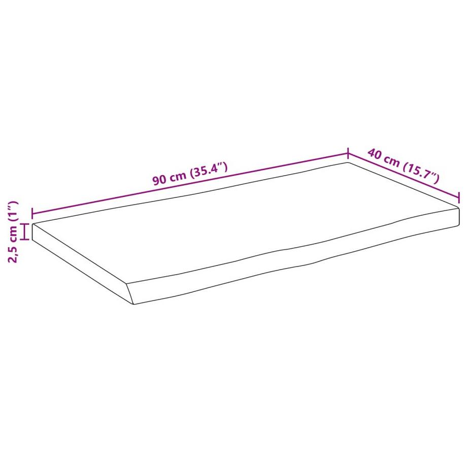 VidaXL piano per tavolo Legno  