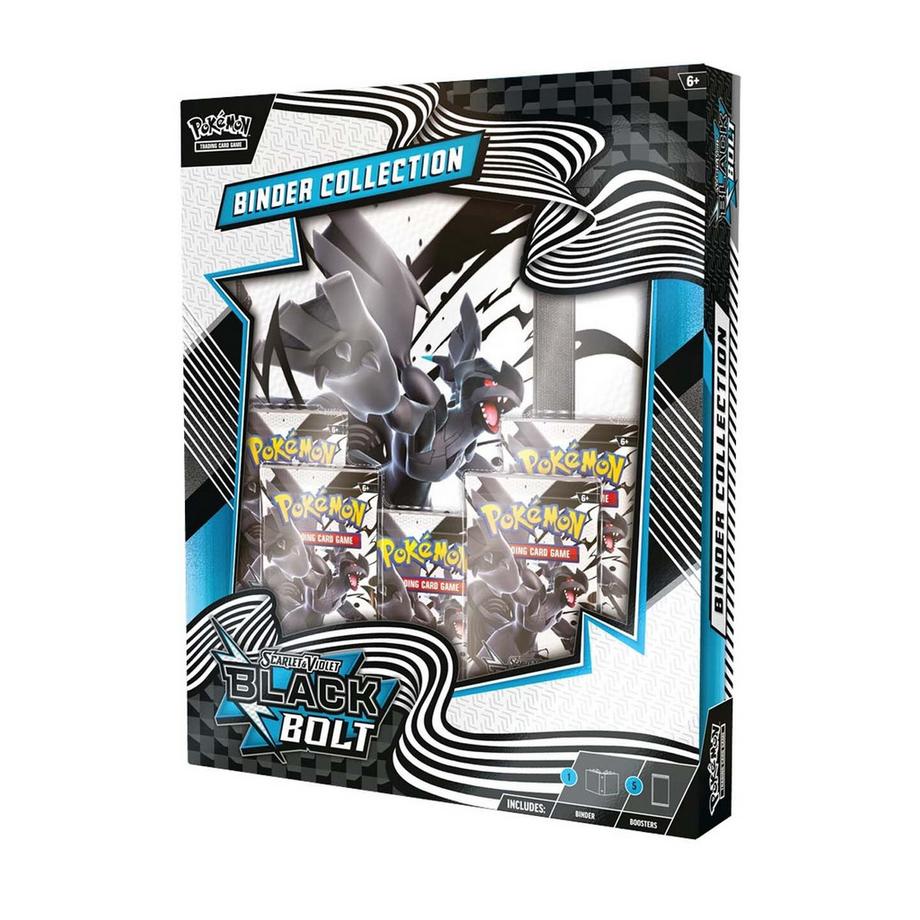 Pokemon  TCG: SV10.5 Black Bolt 9-Binder Pocket Portfolio Collection - EN 