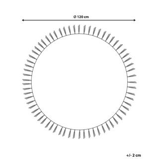 Beliani Tappeto en Cotone Classico TATVAN  