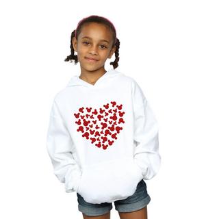 Disney  Sweat à capuche MICKEY MOUSE HEART SILHOUETTE 