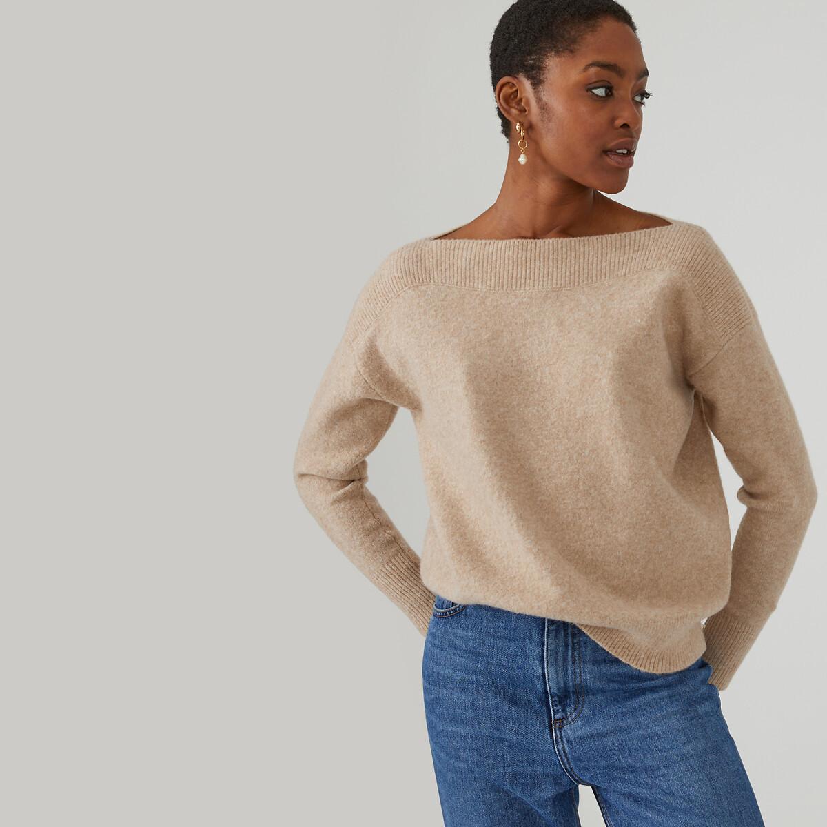 La Redoute Collections  Pullover mit U-Boot-Ausschnitt 