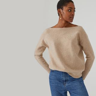 La Redoute Collections  Pullover mit U-Boot-Ausschnitt 