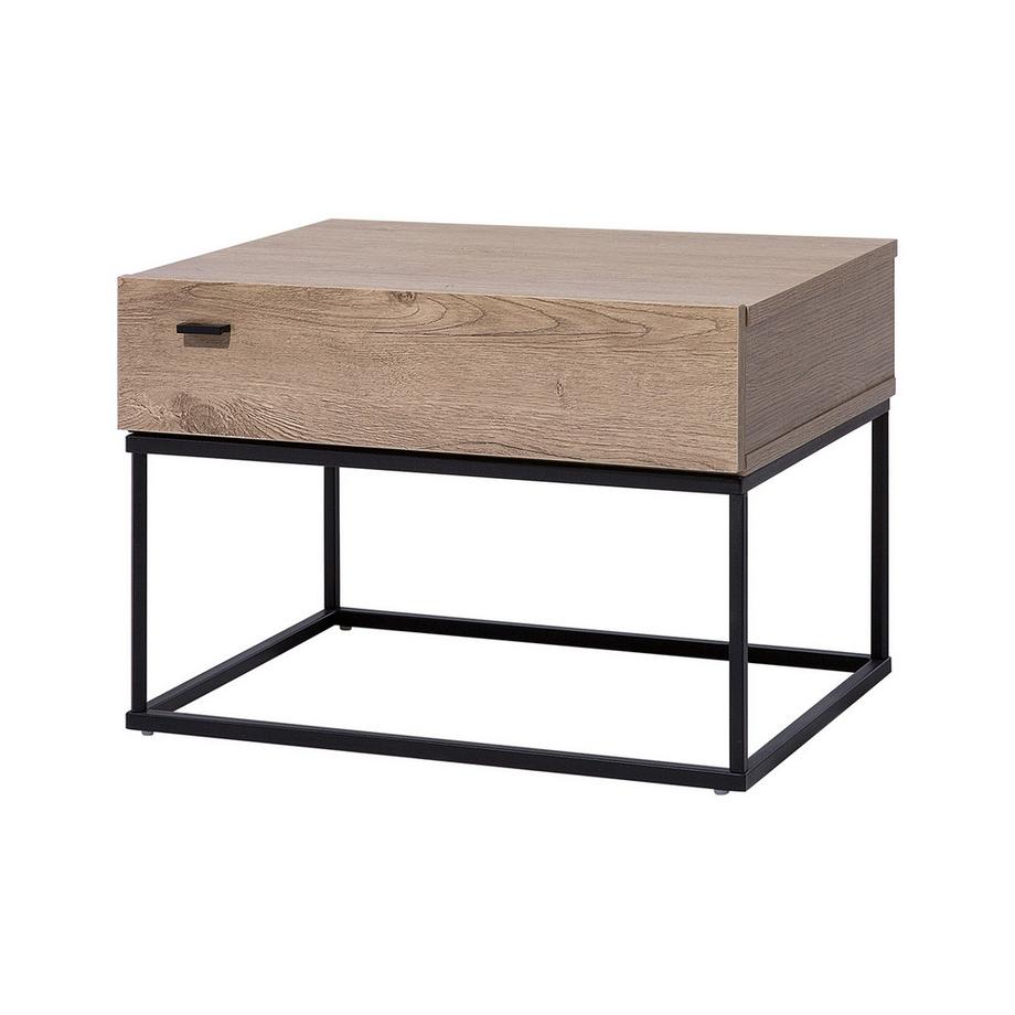 Beliani Comodino 1 cassetto en Pannello di fibre (LDF) Industriale CAIRO  