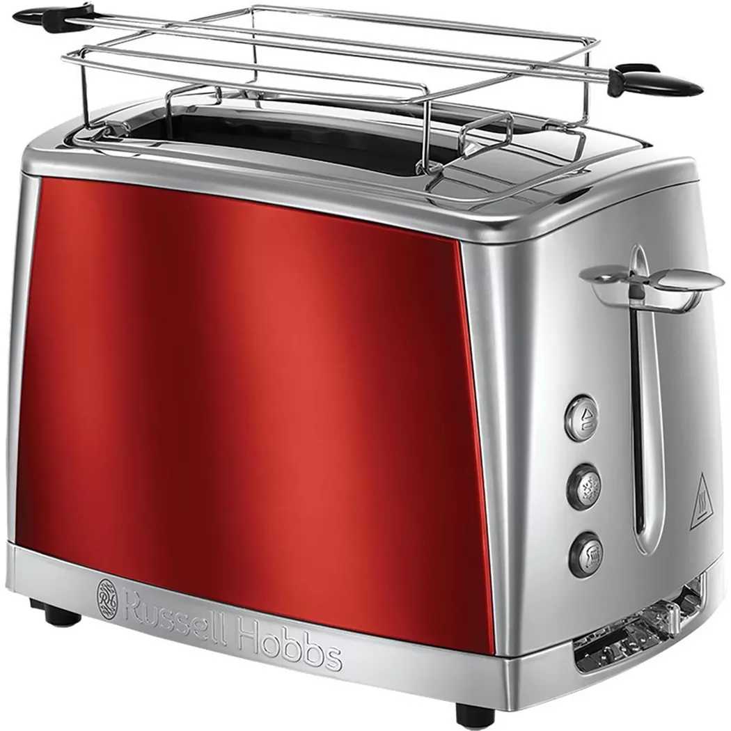 Russell Hobbs – Toaster Luna Solar Rot, Rot Bunt