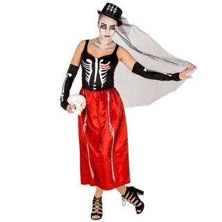 Tectake  Costume da donna - Skeleton 