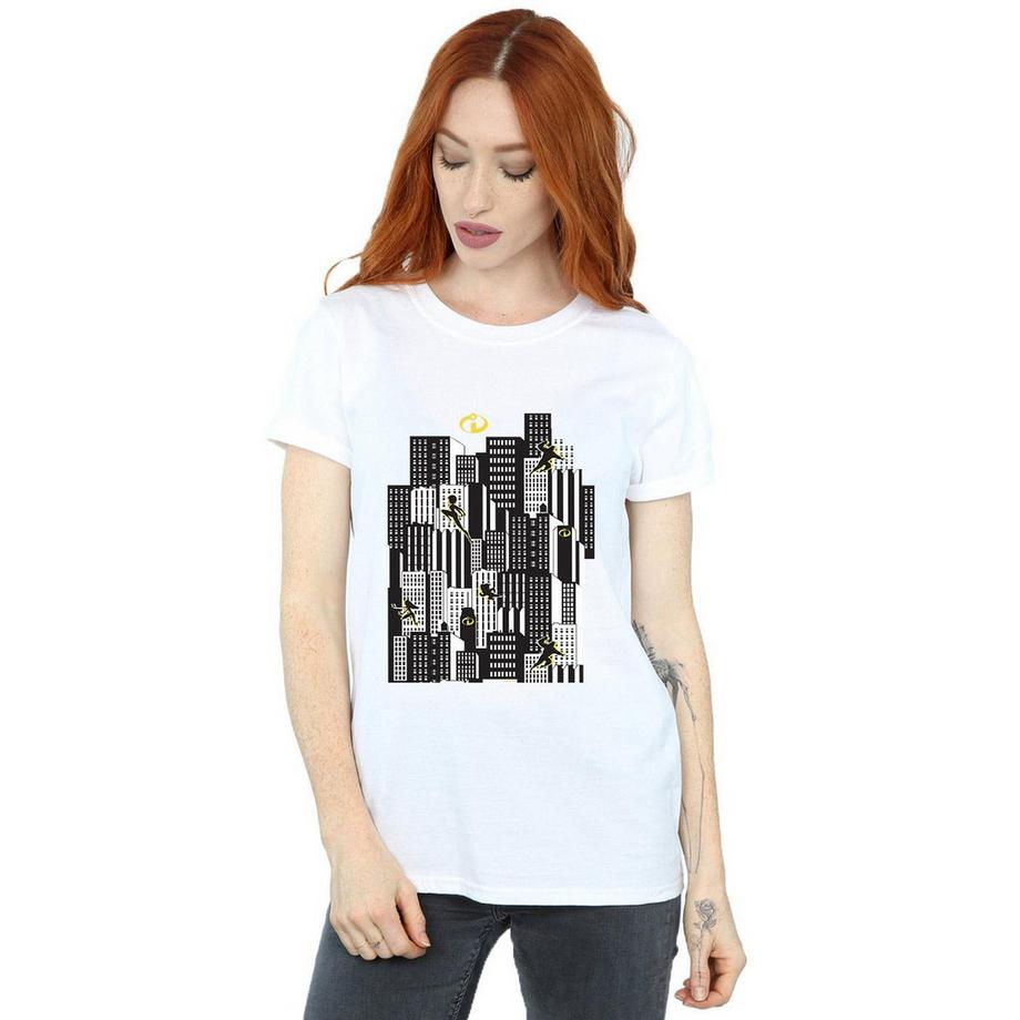 Disney The Incredibles Cityscape T-Shirt  