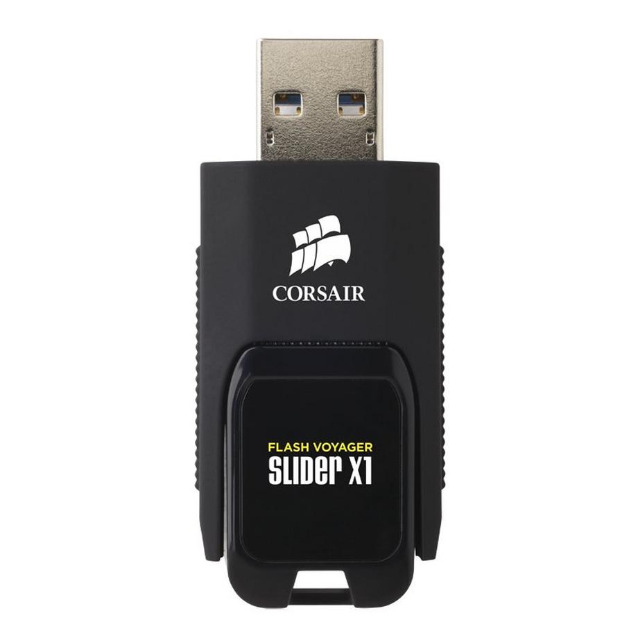 Corsair  Corsair Voyager Slider X1 256GB USB-Stick USB Typ-A 3.2 Gen 1 (3.1 Gen 1) Schwarz 