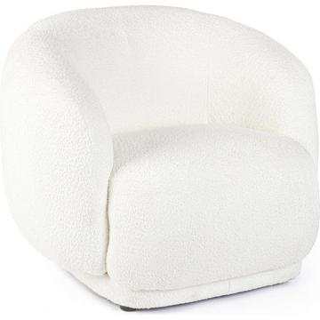 Fauteuil Tecla blanc