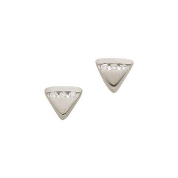 Ohrstecker Weissgold 750 Diamant 0.05ct. 5mm