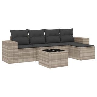 VidaXL Garten sofagarnitur poly-rattan  