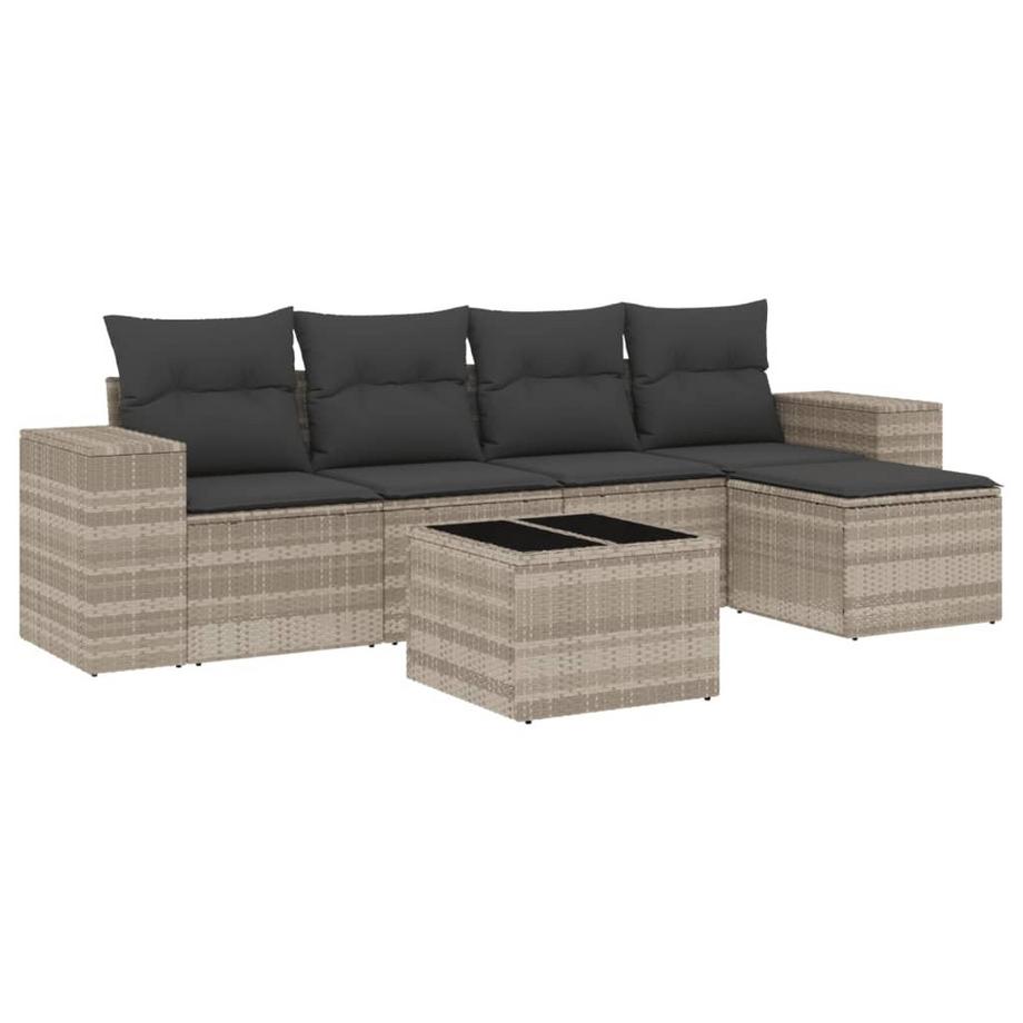 Garten sofagarnitur poly-rattan