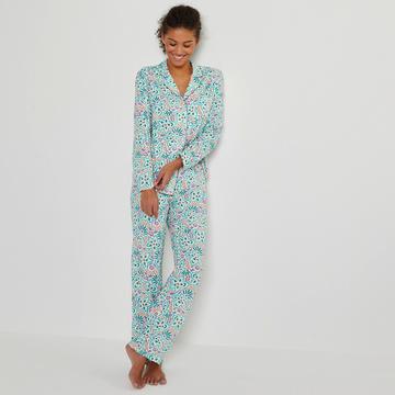 Pyjama mit Blumenmuster