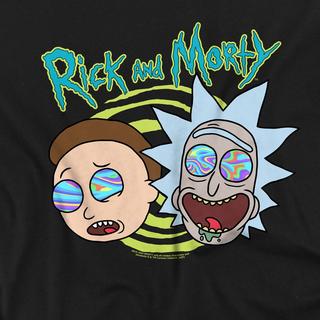 Rick And Morty Blown Minds Rick and Morty T-Shirt Imprimé Graphique  