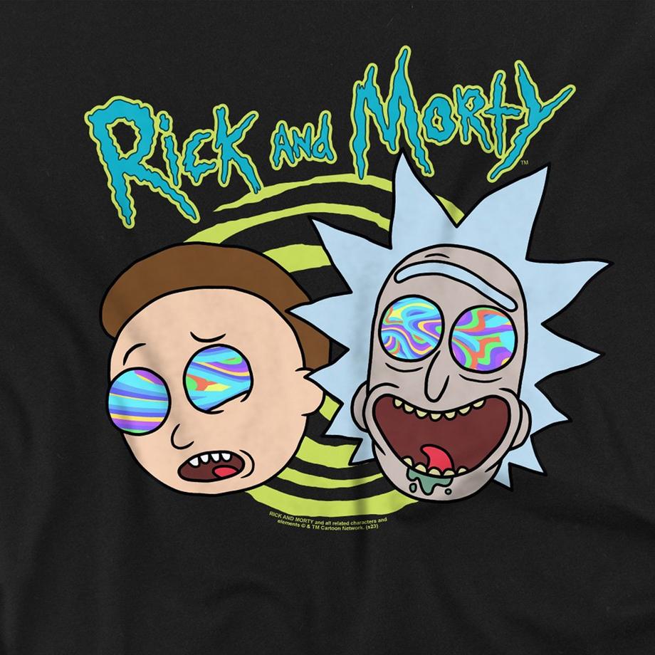 Rick And Morty Blown Minds Rick and Morty Grafikdruck T-Shirt  