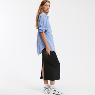 La Redoute Collections Gerippter Jersey Enger Maxirock  