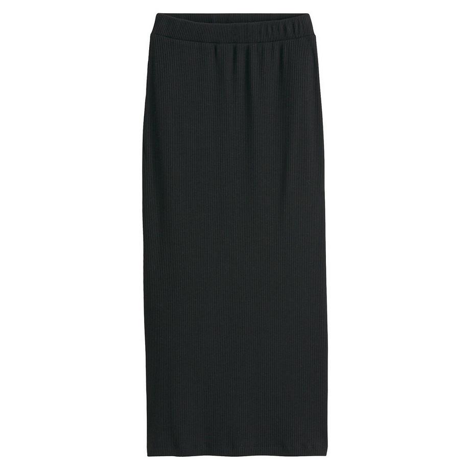 La Redoute Collections Gerippter Jersey Enger Maxirock  