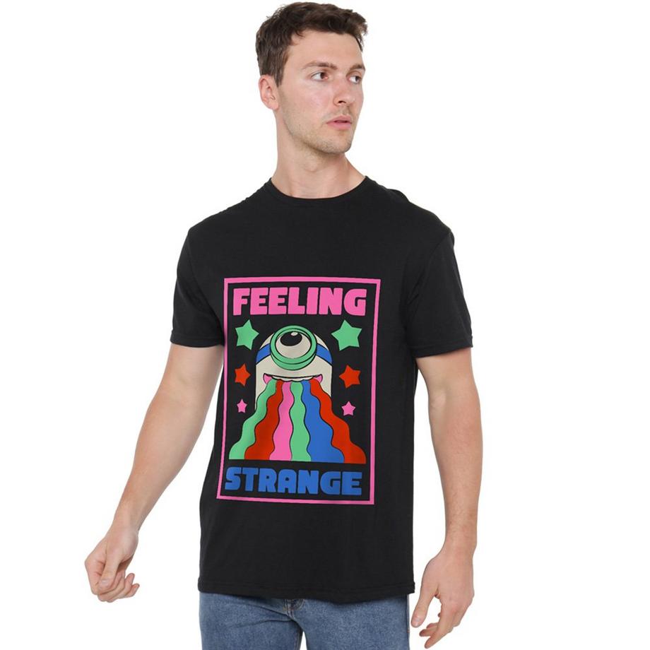 minions Feeling Strange Grafik Print T-Shirt  