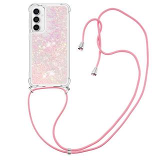 Cover-Discount  Galaxy S23 Fe - Coque Paillettes Avec Bandouliã¨Re 