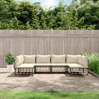 VidaXL Garten lounge set poly-rattan  