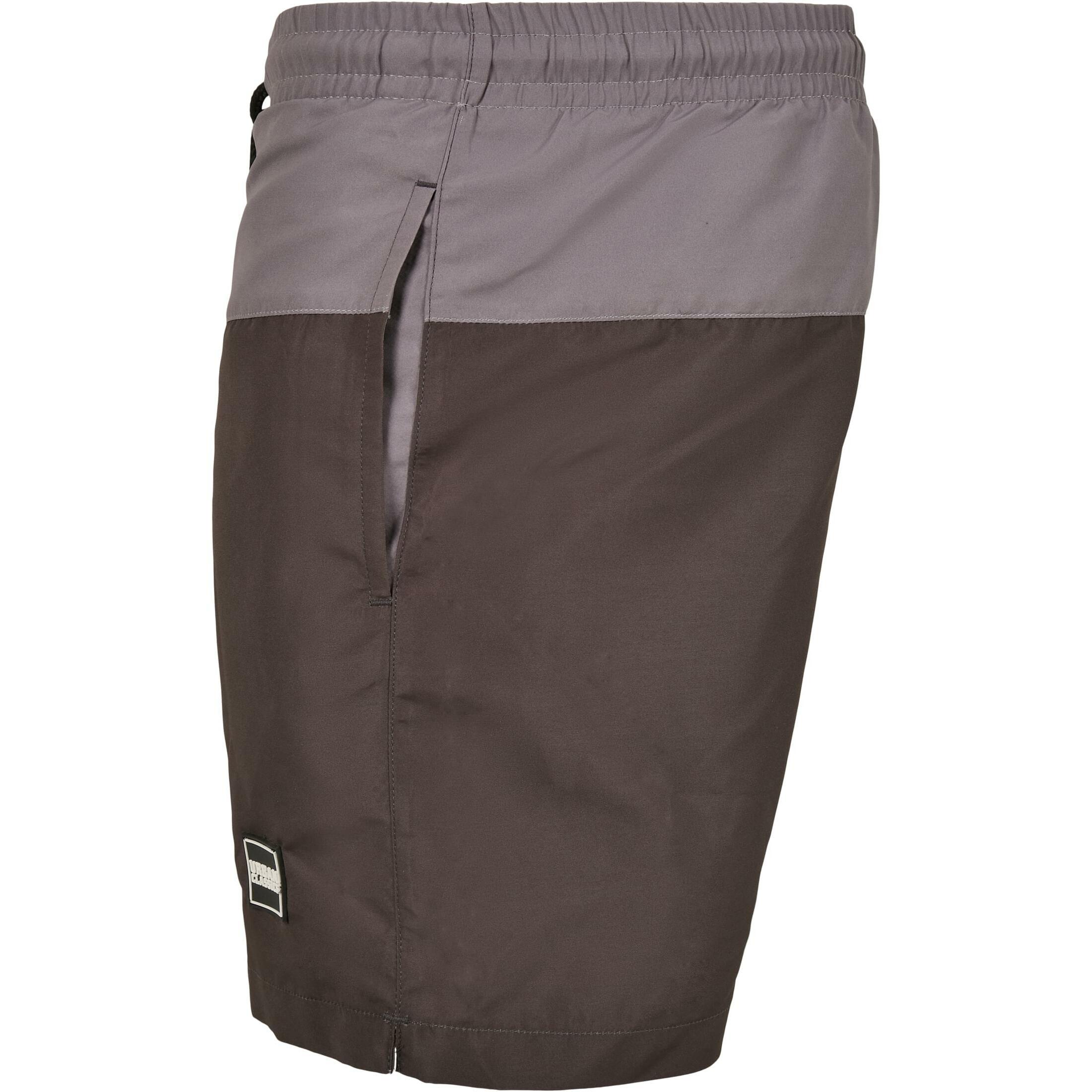 URBAN CLASSICS Block Badeshorts  