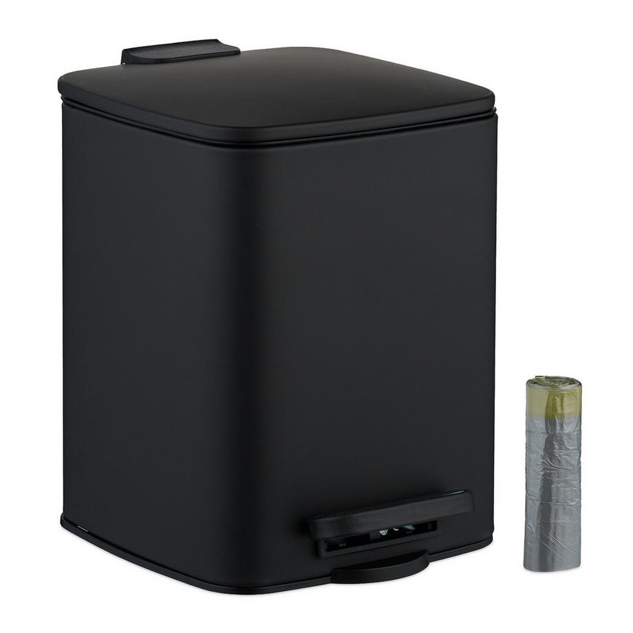 Pattumiera a pedale da 6 litri con sacchetti