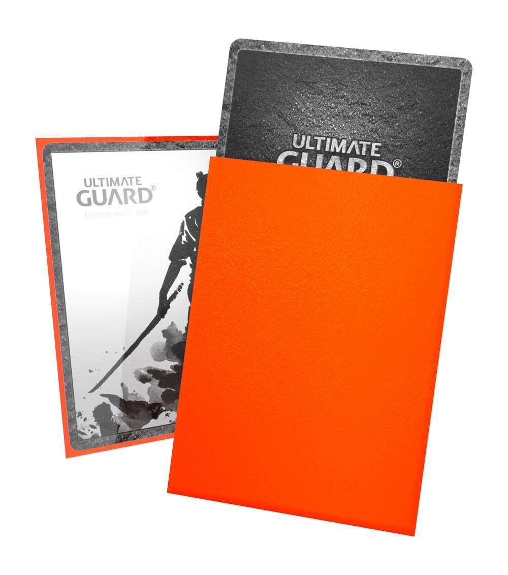 Ultimate Guard  Sleeves - 100 pieces Box - Katana - Standard - Orange 