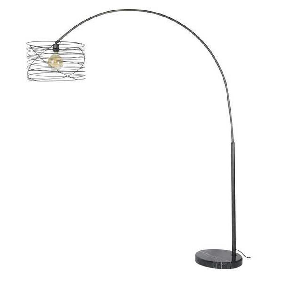 mutoni  Bogenlampe 45x45 Curl Charcoal 