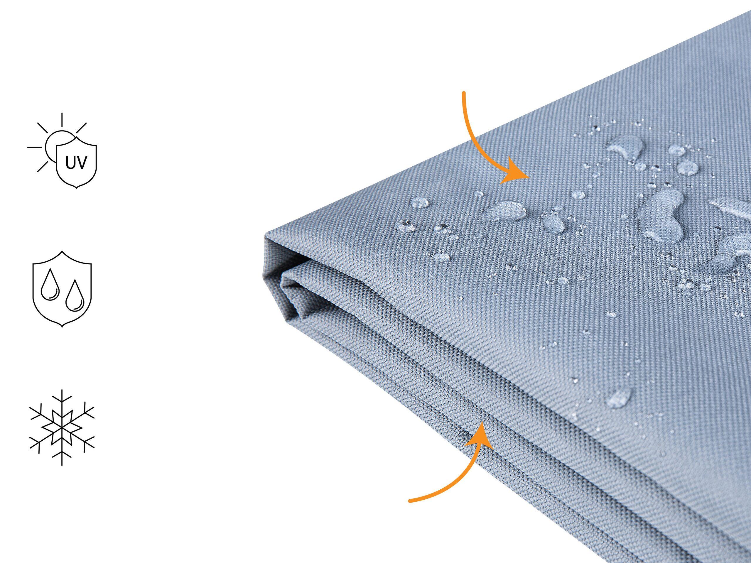 Beliani Regenschutzhülle aus Polyester CHUVA  