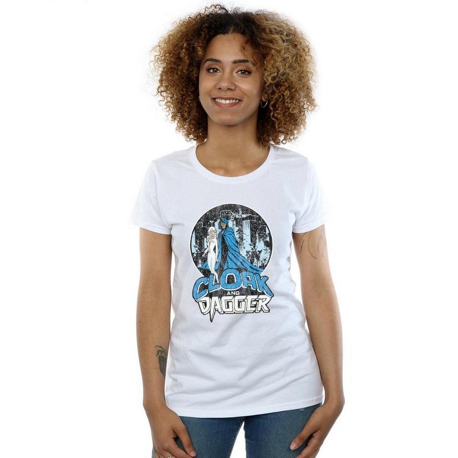 MARVEL Cloak and Dagger T-Shirt Stampa Grafica  