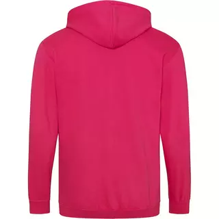 AWDis Sweatshirt à capuche et fermeture zippée  Pink