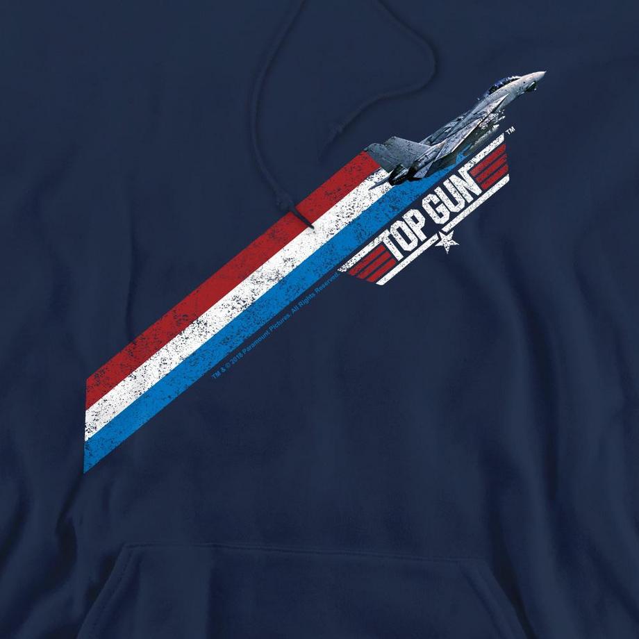 Top Gun Top Gun Kapuzenpullover mit Grafikdruck  