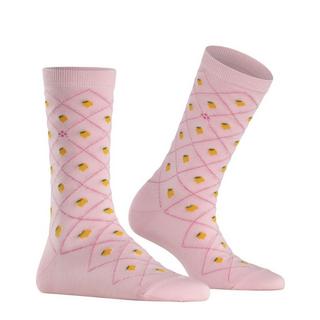 Burlington Calze Limone Motivo a Rombi  