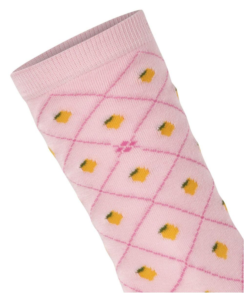 Burlington Calze Limone Motivo a Rombi  