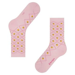 Burlington Calze Limone Motivo a Rombi  