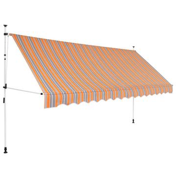 Auvent rétractable tissu