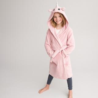 La Redoute Collections  Robe de chambre à capuche licorne en polaire douce 