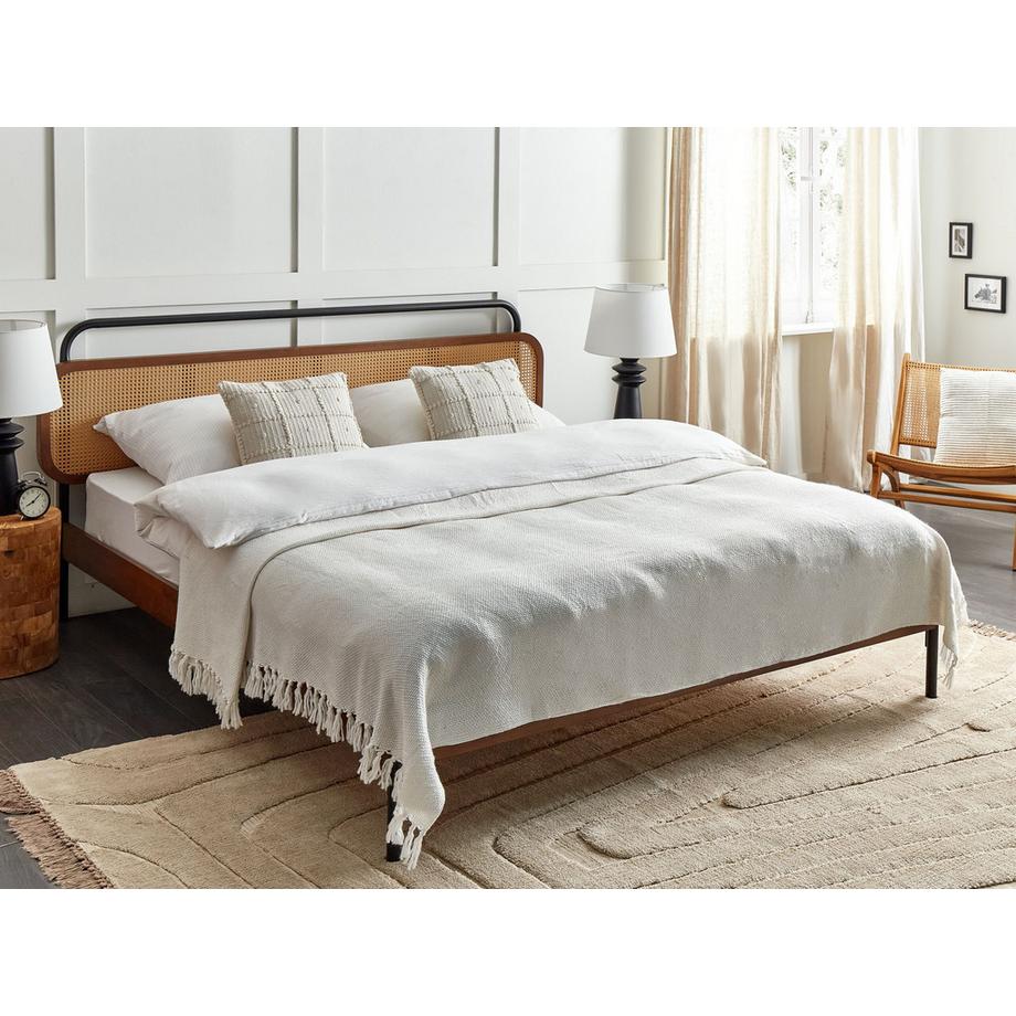 Beliani Boho Chaohani Coperta in Acrilico  