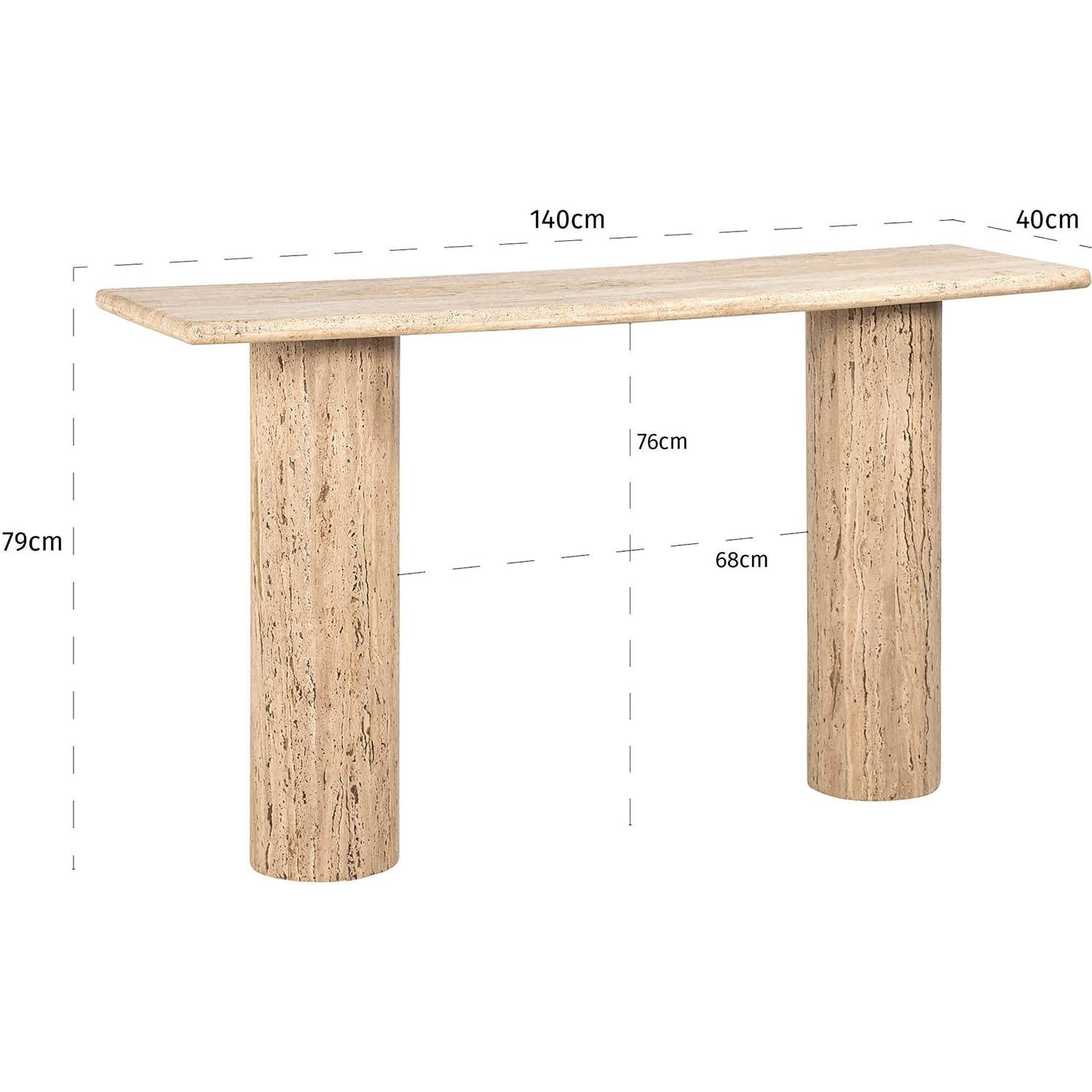 mutoni Konsolentisch Hampton 140  