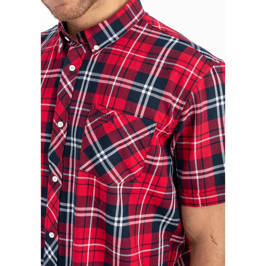 LONSDALE OnsDae Brixworth Kurzarm Karohemd  