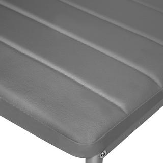 Tectake Esszimmerstühle Kunstleder  