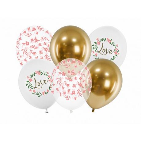 PartyDeco  PartyDeco SB14P-321-000-6 partydekorationen Spielzeugballon 